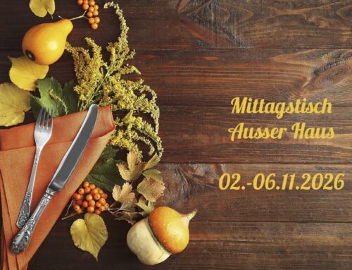 Mittagstisch vom 02.-06.11.2026 außer Haus
